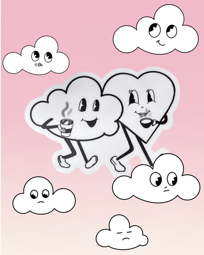 Stickers - Coeur de Nuage